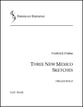 Three New Mexico Sketches Organ sheet music cover